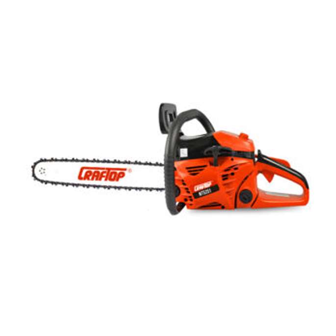 Sierra de gasolina NT5251 con barra de 16”-22”, herramienta semiprofesional para cortar madera